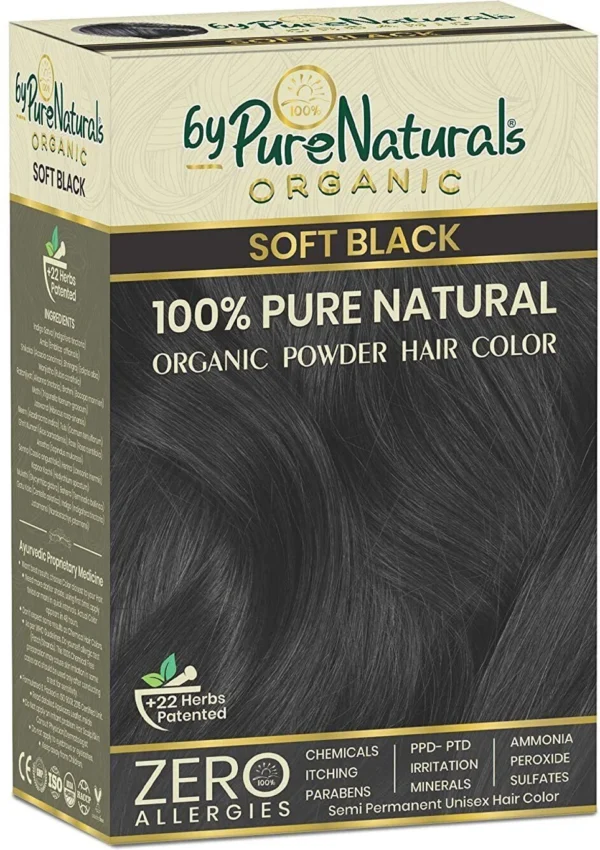 Pure Naturals 1 Soft Black 100% Natural