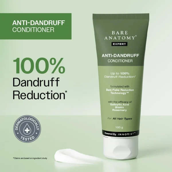 BARE ANATOMY Anti-Dandruff Hair Conditioner with Rosemary, Biotin & Salicylic Acid