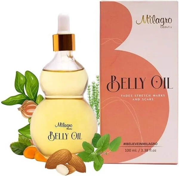 Milagro Beauty Belly Oil: Fades Stretch Marks and Scars (100 ml)