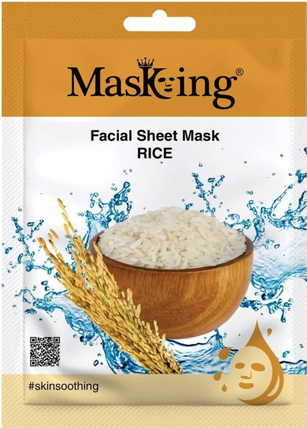 MasKing Beauty Facial Sheet Mask Rice