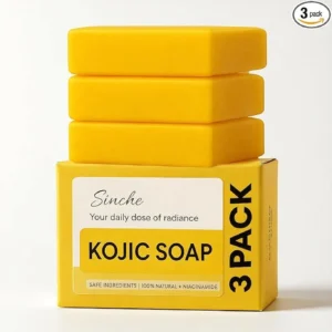 Women natural Kojic Acid soap for All Skin Types A320 (3 x 100 g)