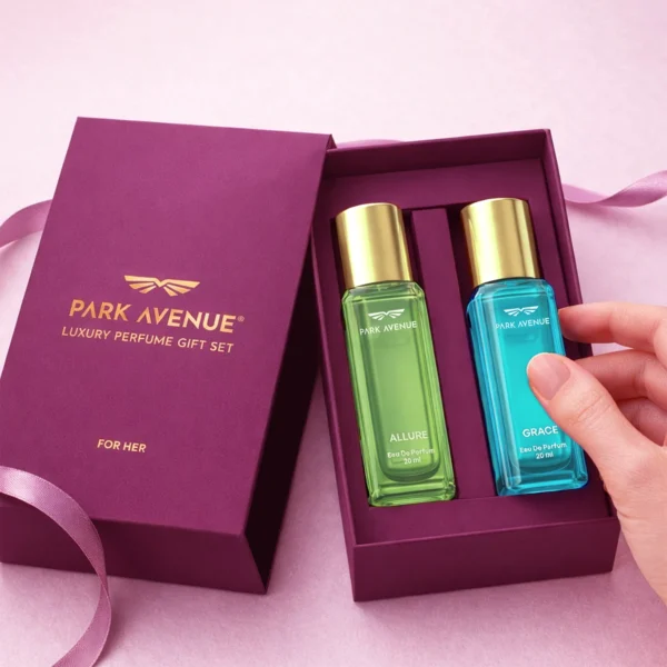 PARK AVENUE Luxury Perfume Gift Set - Allure & Grace Eau de Parfum  -  40 ml