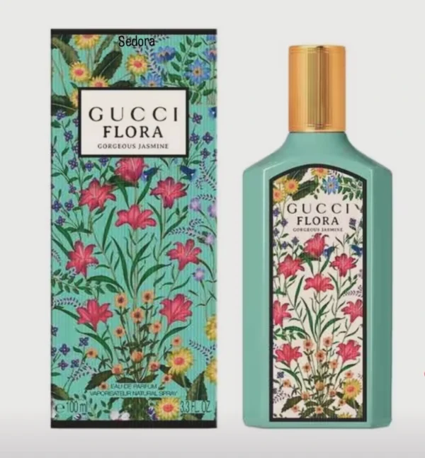 SEDORA Gucci flora gorgeous jasmine Eau de Parfum  -  100 ml (For Men & Women)