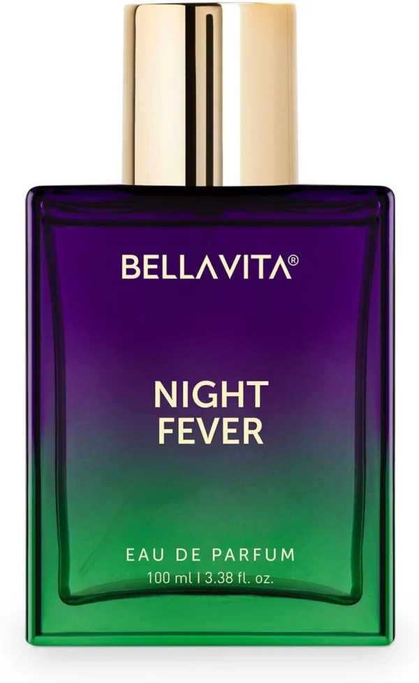 BELLAVITA NIGHT FEVER perfume for Men & Women|Citrusy & Fruity Notes|Long Lasting Scent| Eau de Parfum  -  100 ml (For Men & Women)