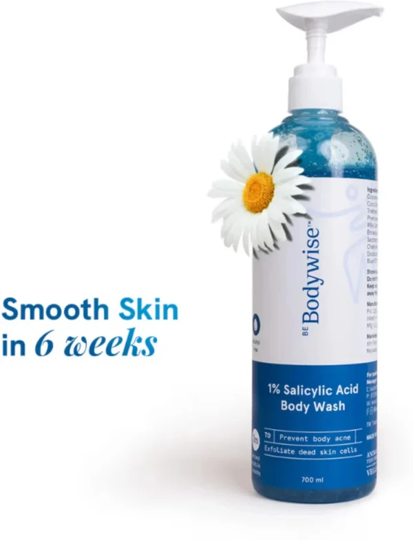 Be Bodywise 1% Salicylic Acid Body Wash | Shower Gel (700 ml)
