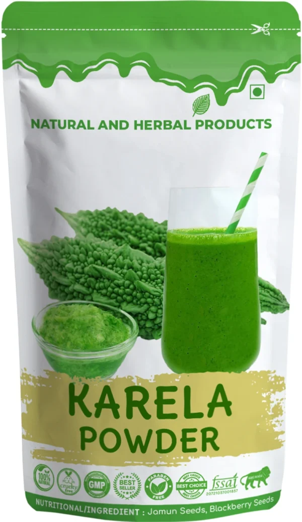 NATURAL AND HERBAL PRODUCTS Karela Powder - KARELA POWDER FOR DIABETES, Karela Powder For Drinking(Organic) (100 g)